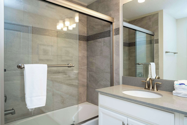 Bathroom 5, Storey Lake Home, Mickey & Minions Beds, Sleeps 12, Osceola