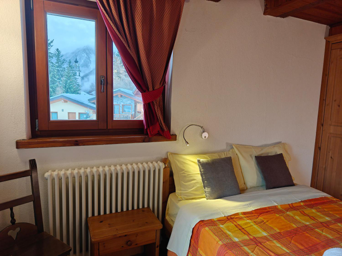Bedroom 2, Residence Les Myosotis, Aosta