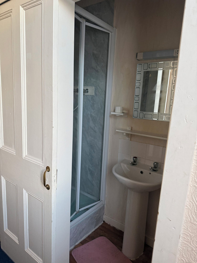 Bathroom 3, The Hawkes Hotel, Blackpool