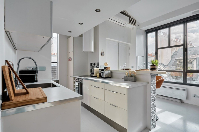 Private kitchen 4, Parisian Duplex - Montorgueil - Central Paris, Paris
