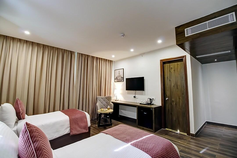 Bedroom, Cozzet Sonipat - A Cygnett Hotel, Sonipat
