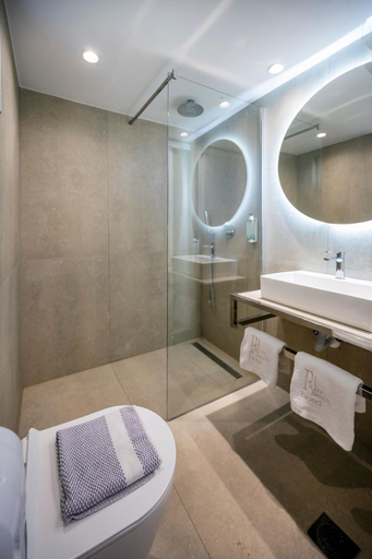 Bathroom, Palm Beach Hotel - Adults only, South Aegean