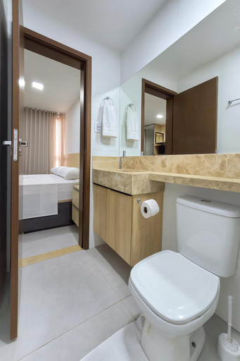 Bathroom 5, Sunrise by Hosppedar, João Pessoa