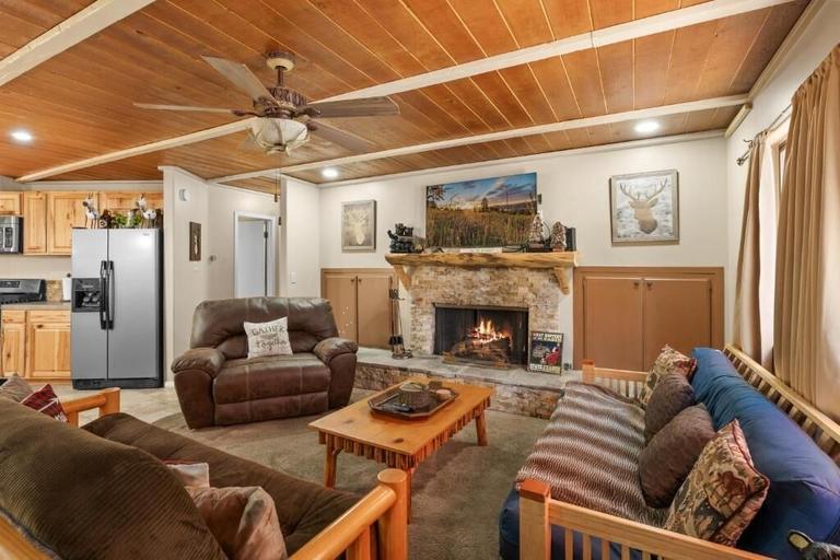 Living area 2, Big Bear Cozy Cottage, San Bernardino