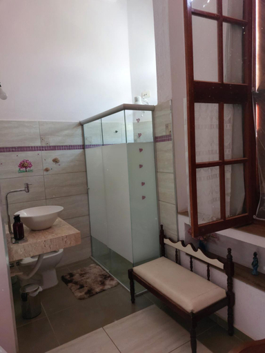 Bathroom 3, Pousada Chacara Famille Brun, São João da Boa Vista