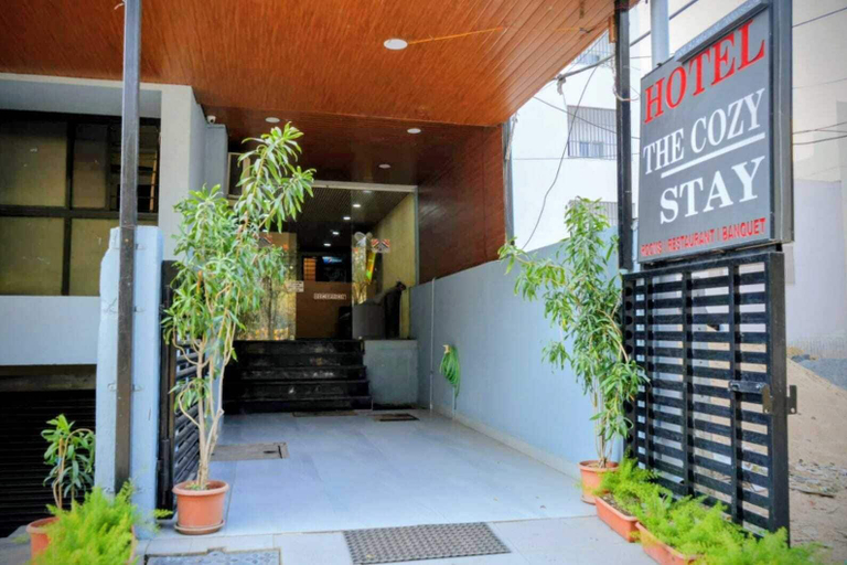 Exterior detail, Hotel The Cozy Stay, Indore