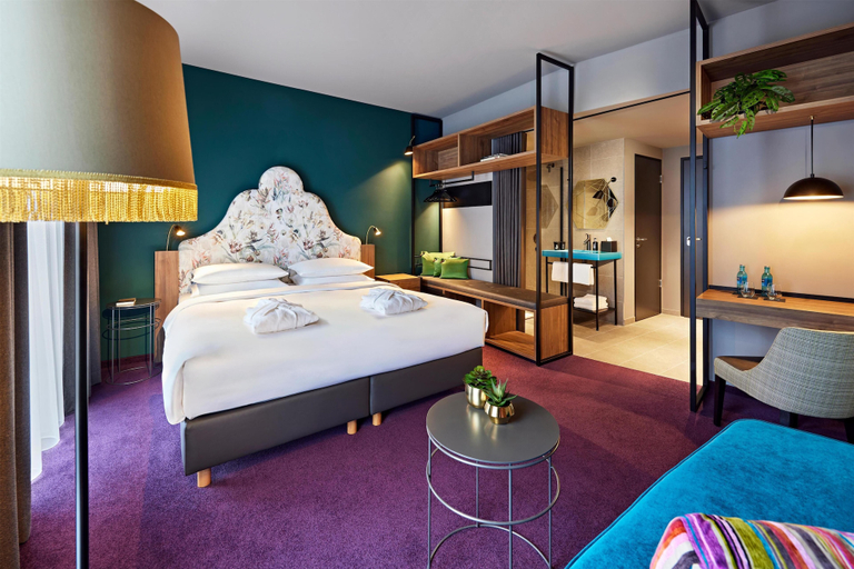 Bedroom 5, Me and All Hotel Dusseldorf Oberkassel, by Hyatt, Düsseldorf
