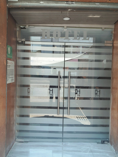 Exterior detail, HOTEL TORREON, Mexico City