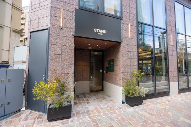 Exterior detail, STAND HOTEL SHIMBASHI, Minato