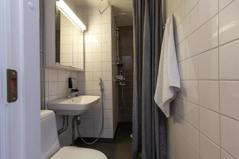 Bathroom, Hostel Linnasmaki, Finland Proper