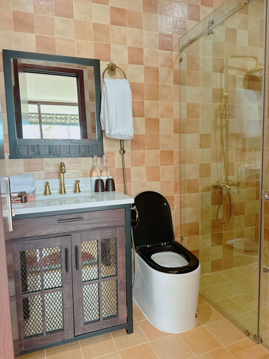 Bathroom 4, Con Nho RiverHouse Hue, Hương Trà