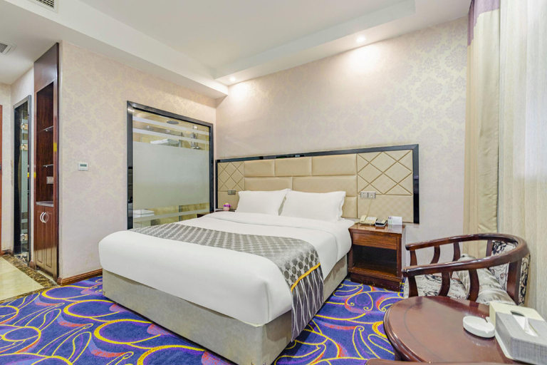 Bedroom 4, GreenTree Alliance Bengbu Railway Station Hotel, Bengbu