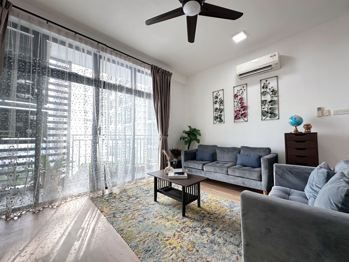 Living area 4, Citywoods Apartment By Antlerzone, Johor Bahru