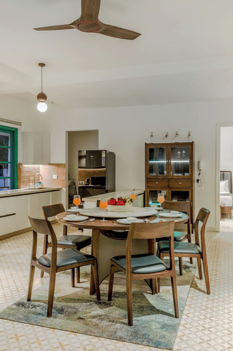 Dining 4, ELIVAAS Casa Lotus 3 BHK Villa with Pool, North Goa