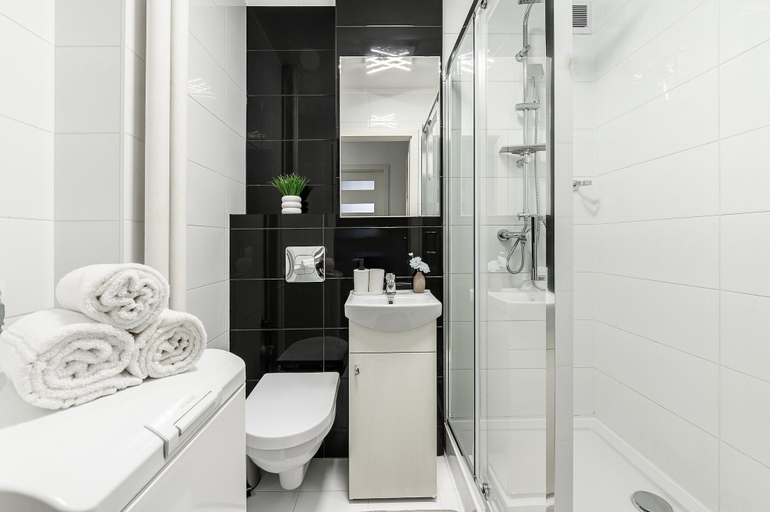 Bathroom 4, Lumina cozy Apartment near Złote Tarasy, Warsaw