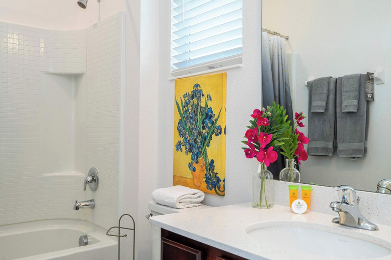 Bathroom 4, Family Friendly 12Bd W Jacuzzi Veranda Palms 4401, Osceola