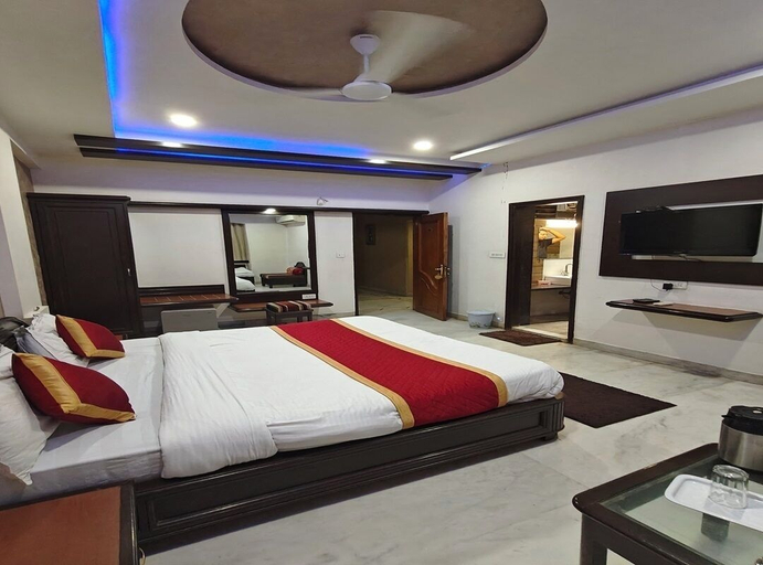 Bedroom 2, Hotel Ambaji International, Banas Kantha