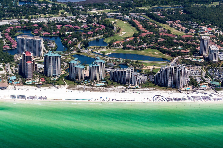 Aerial view 3, Beachside II #4247, Walton