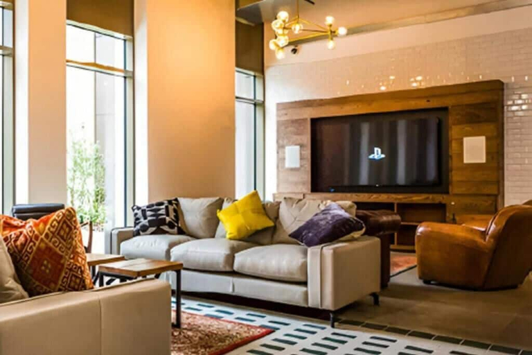 Living area 2, Student only Modern Studio at White city, London