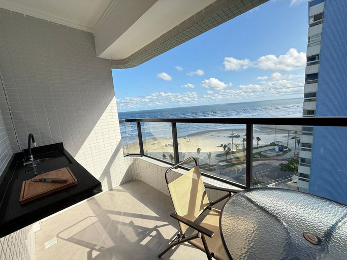 Property grounds 2, Apartamento Clean 2 quartos e 2 varandas, Praia Grande