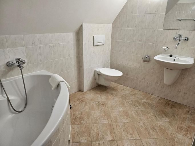 Bathroom 5, Penzion Siskuv mlyn, Jihlava
