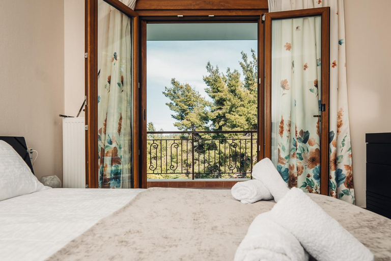 Bedroom 3, Private pool villa, Central Macedonia