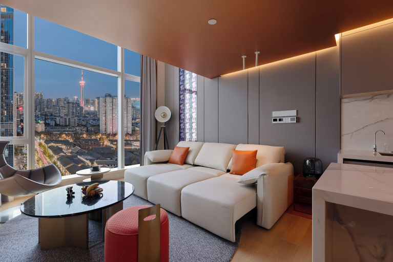 Living area 3, SEYA Serviced Apartment - Chengdu Taikoo Li Flagship - Managed by SEYA GROUP, Chengdu