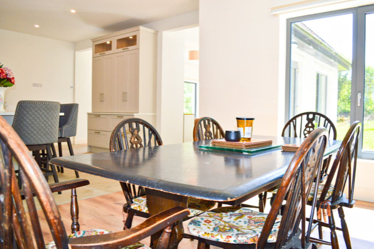 In-room dining 5, Lough Conn Haven Holiday Home