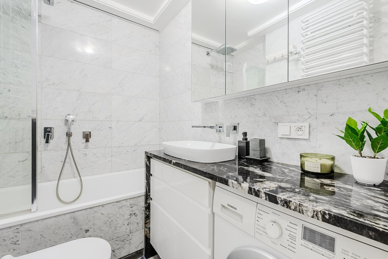 Bathroom 3, Lumina apartment in center Warsaw, Warsaw