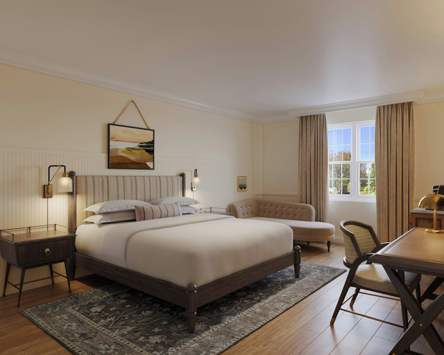 Bedroom 3, Hotel Viking, Newport