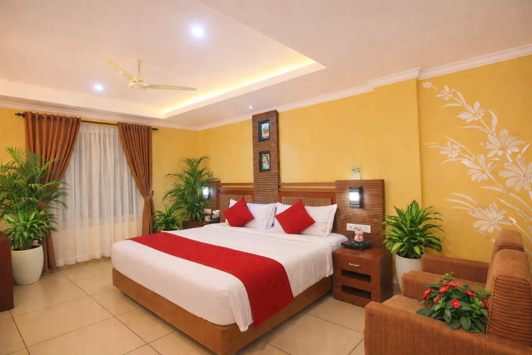 Room 2, Hotel Indraprastha Pattazhy, Kollam