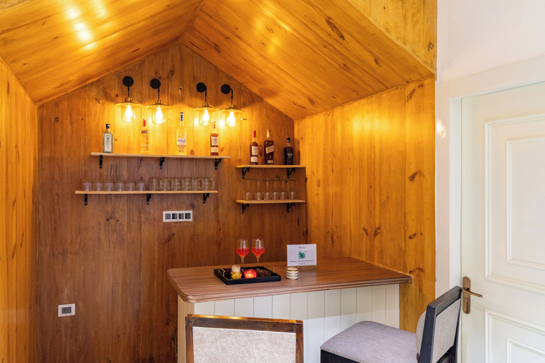 Bar (on property) 4, ELIVAAS Shreya Blossom 4 BHK With Pool, Udaipur