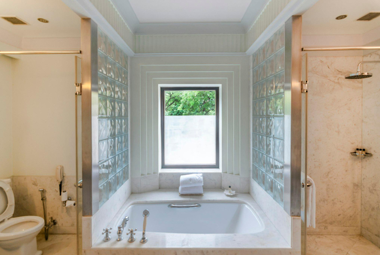 Bathroom 5, The Maharaja’s Lodge, Ranthambore (A Taj InnerCircle Hotel), Sawai Madhopur