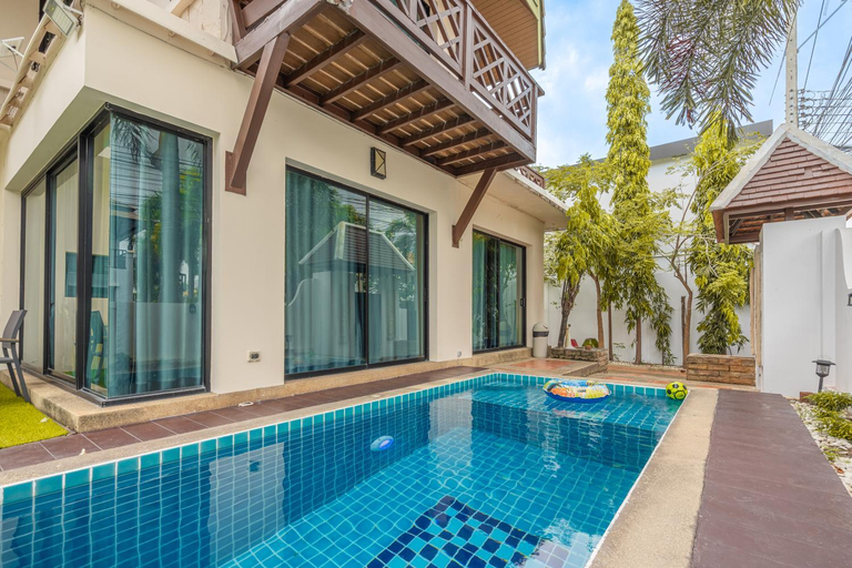 Sport & Beauty 2, Thai Home INS-style pool Villa 3BR near Hollywood, Pattaya