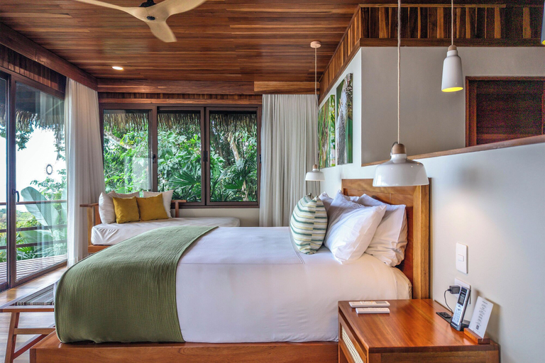 Bedroom 3, Lapa Rios Lodge, Golfito