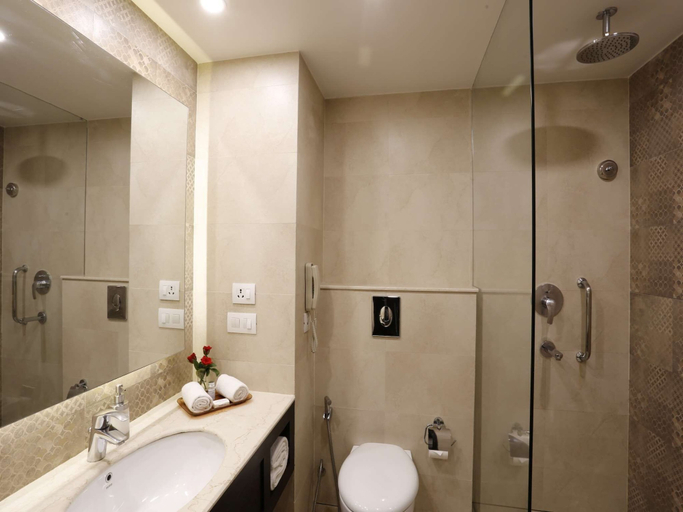 Bathroom 5, La Place Sarovar Portico, Lucknow, Lucknow