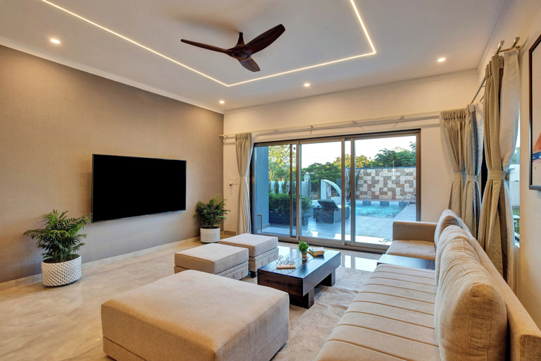 Living area 3, ELIVAAS Horizon Luxe 5BHK Villa, Udaipur