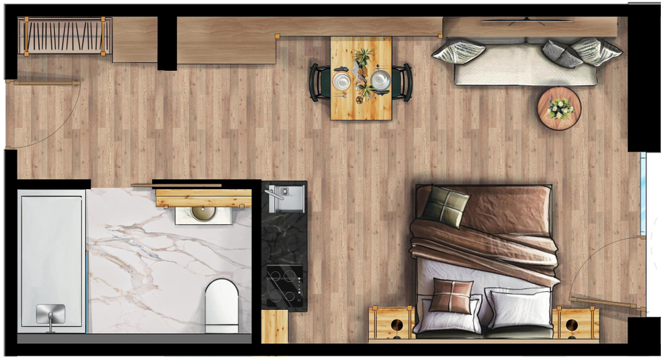 Floor plan 5, Hotel AUI, Bolzano