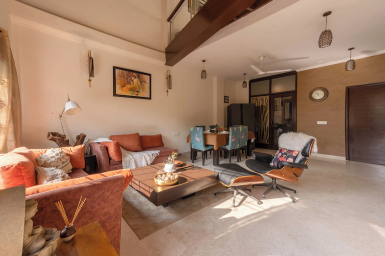 Living area 4, Alaya Stays Aravali Woods 4 BHK villa