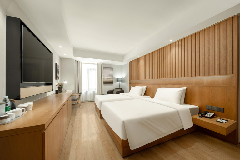 Bedroom 2, Atour X Hotel Wuxi Binhu District Sports Center, Wuxi