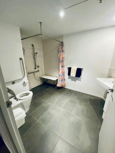 Bathroom 2, Quest Flemington Central, Melbourne