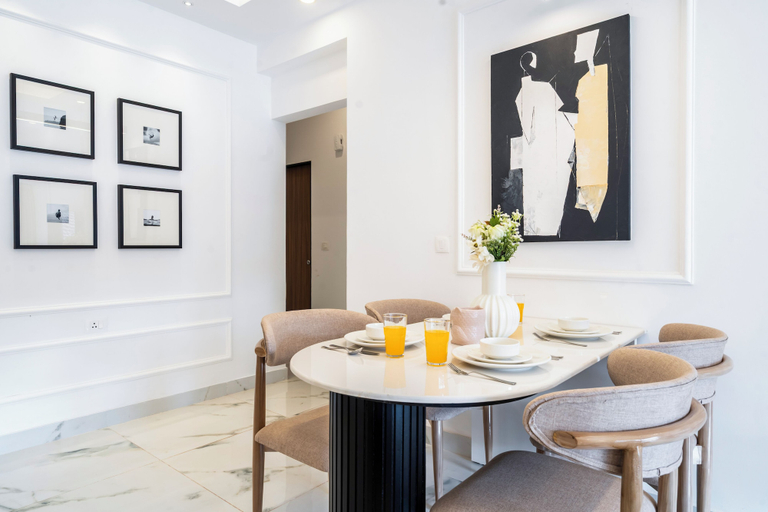 Dining 3, Staymaster Firenze 2BR Apartment, North Goa