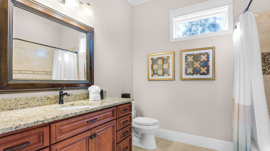 Bathroom 3, 30A Getaway With Private Heated Pool, Hot Tub, and Golf Cart, Walton