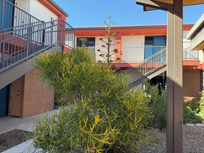 Exterior detail 3, Hotel Lindo, Pima