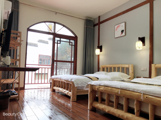 Bedroom 2, Yangshuo Pinyuege B&B - Moon Mountain Branch, Guilin