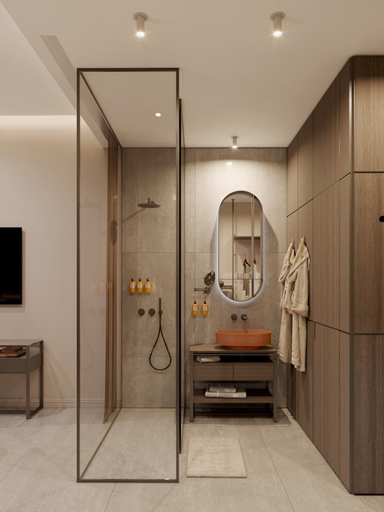 Bathroom, Palazzo Sogno, Torino