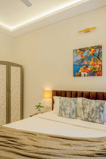 Room 2, Staymaster Zuno 2BR Apartment, North Goa