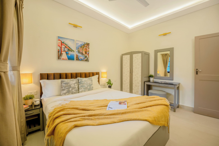 Room 3, Staymaster Zuno 2BR Apartment, North Goa