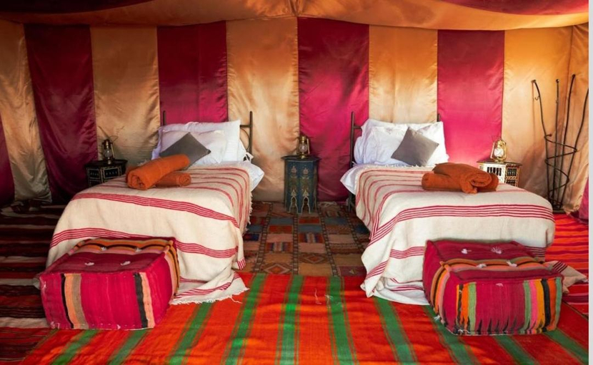 Bedroom 2, Erg Chegaga Camp Excursions Stephanie, Ouarzazate