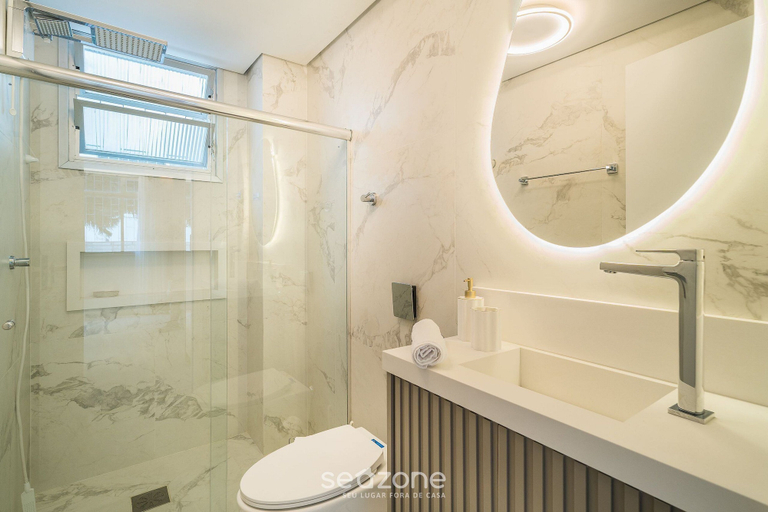 Bathroom, Full apt Near Ufsc in Florianopolis Cec0612, Florianopolis
